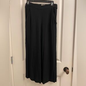 SUMMER SALE!! Wilfred Black Wide-Leg Pants with Belt